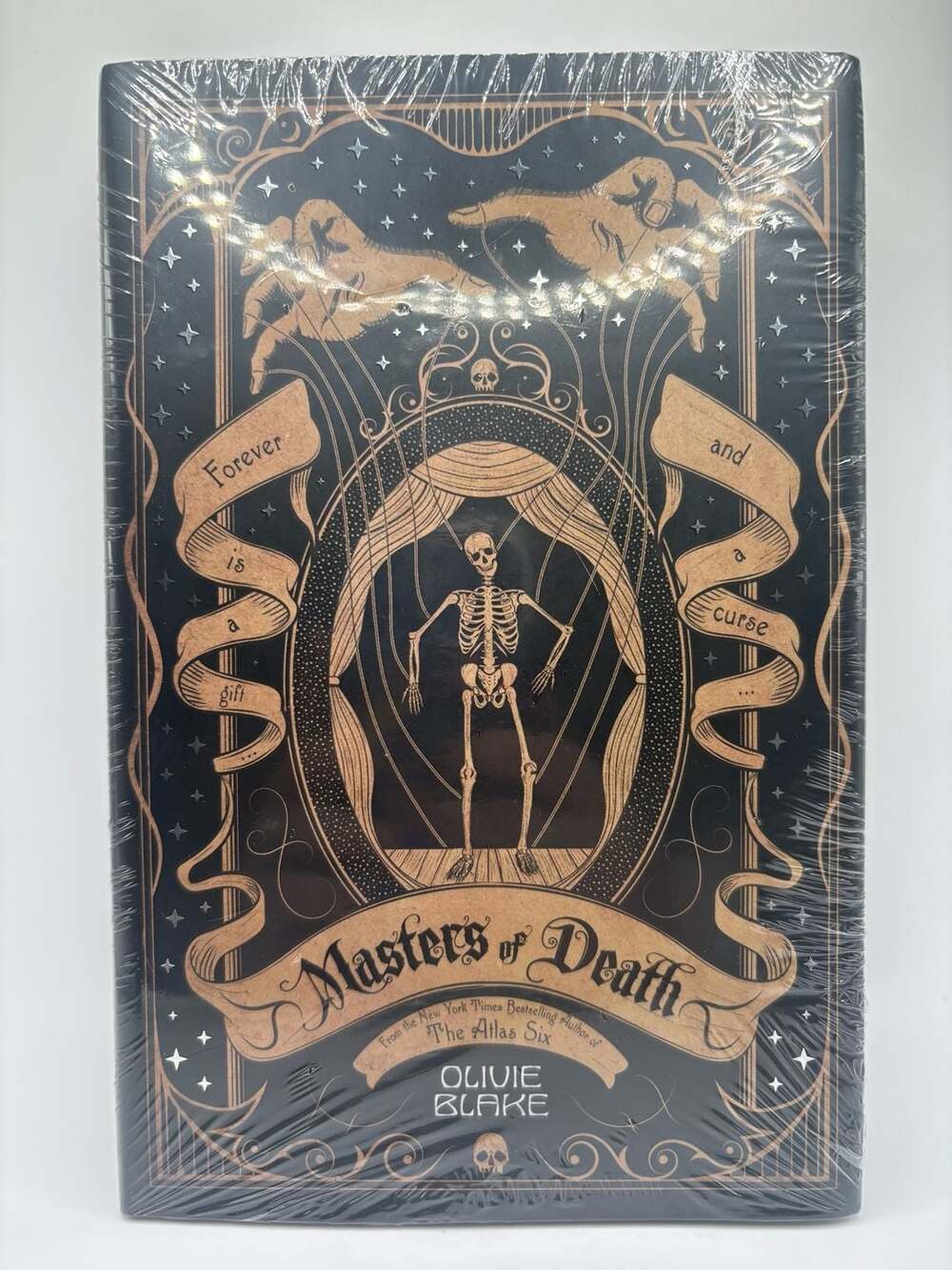 Signed Owl Crate Masters Of Death Hardcover Book By Olivie Blake